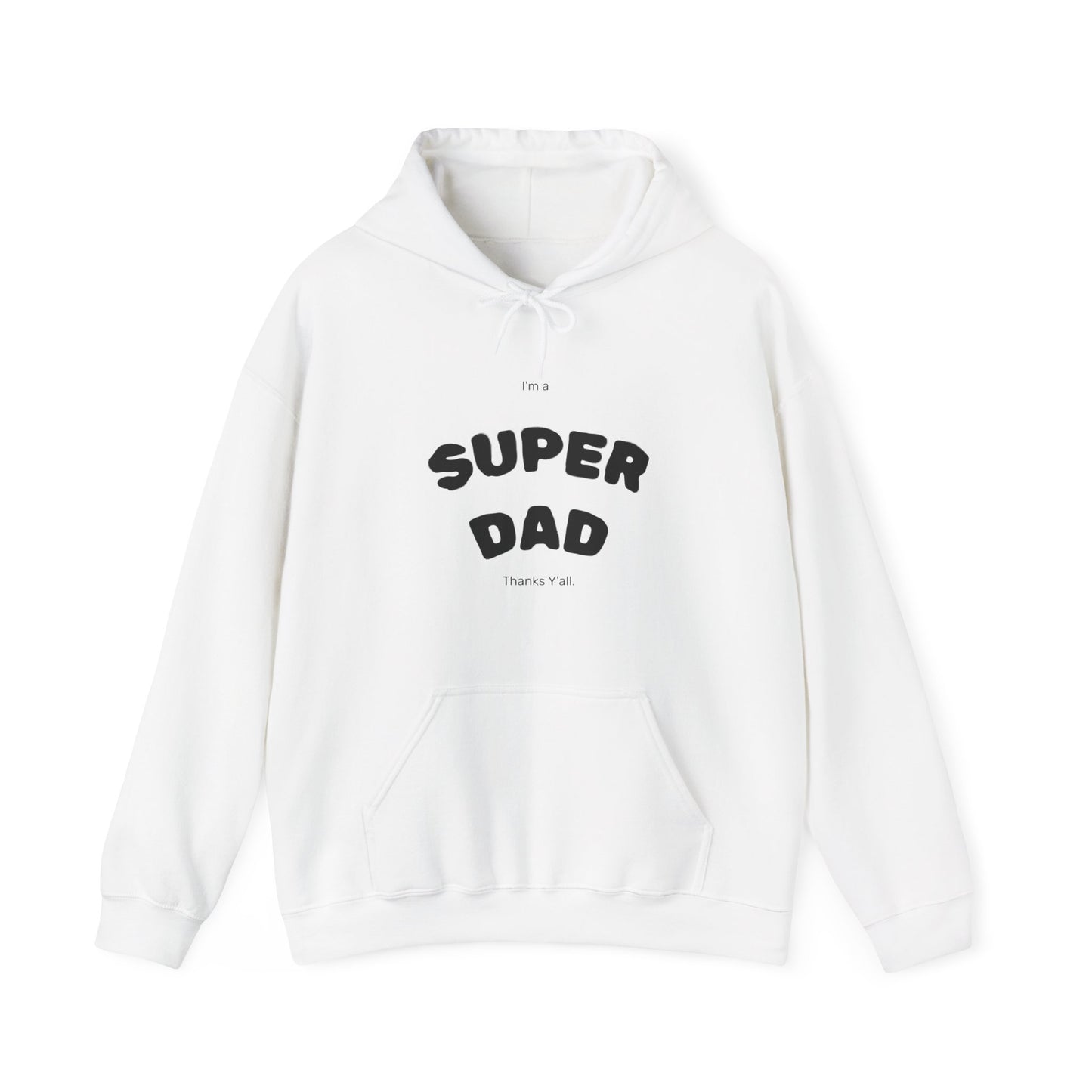 Super Dad Unisex Hooded Sweatshirt - Comfort for Fathers