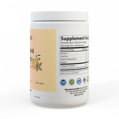 Collagen Peptides Type I & III Supplement (350g, 12.3oz)